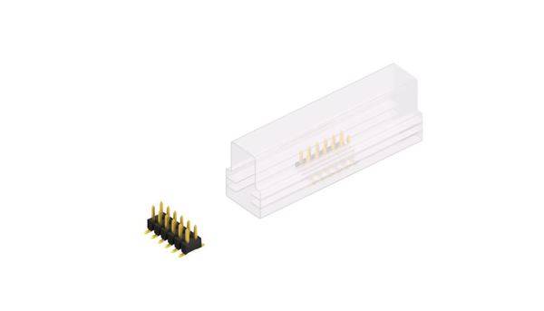 Fischer Elektronik Stiftleiste (Standard) Anzahl Reihen: 2 SL11SMD04012GSM 10St.