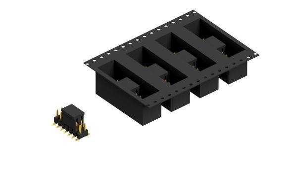 Fischer Elektronik Stiftleiste (Standard) Anzahl Reihen: 2 SL11SMD04014GBTR 250St.