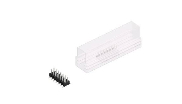 Fischer Elektronik Stiftleiste (Standard) Anzahl Reihen: 2 SL11SMD04014ZSM 10St.