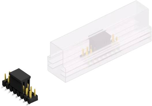 Fischer Elektronik Stiftleiste (Standard) Anzahl Reihen: 2 SL11SMD04016SBSM 10St.