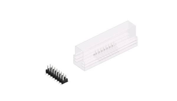 Fischer Elektronik Stiftleiste (Standard) Anzahl Reihen: 2 SL11SMD04016ZSM 10St.