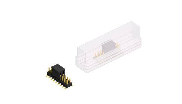 Fischer Elektronik Stiftleiste (Standard) Anzahl Reihen: 2 SL11SMD04018GBSM 10St.