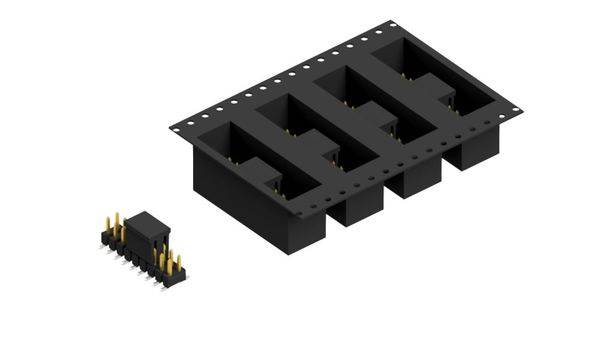 Fischer Elektronik Stiftleiste (Standard) Anzahl Reihen: 2 10130587 250St.