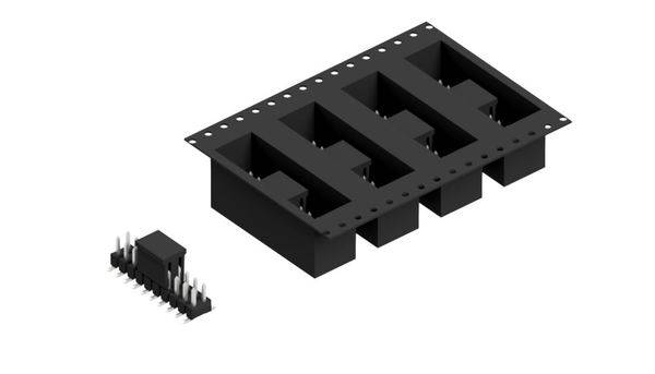 Fischer Elektronik Stiftleiste (Standard) Anzahl Reihen: 2 SL11SMD04020ZBTR 250St.