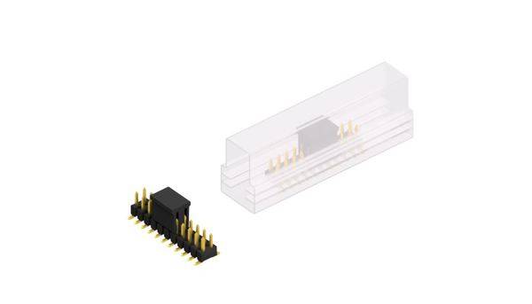 Fischer Elektronik Stiftleiste (Standard) Anzahl Reihen: 2 SL11SMD04022GBSM 10St.
