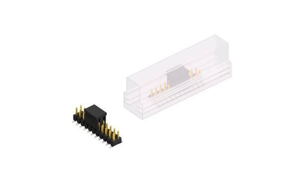 Fischer Elektronik Stiftleiste (Standard) Anzahl Reihen: 2 SL11SMD04022SBSM 10St.
