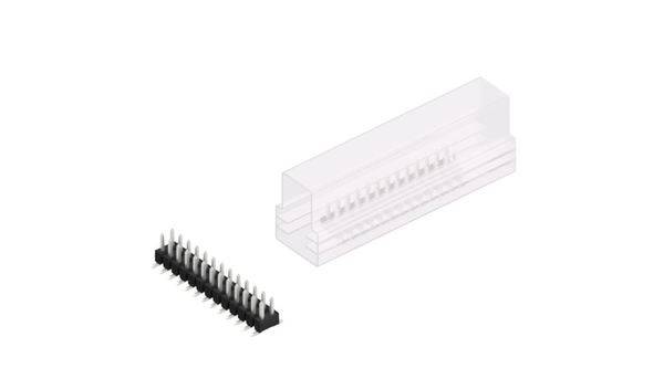 Fischer Elektronik Stiftleiste (Standard) Anzahl Reihen: 2 SL11SMD04026ZSM 10St.