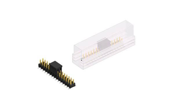 Fischer Elektronik Stiftleiste (Standard) Anzahl Reihen: 2 SL11SMD04030SBSM 10St.