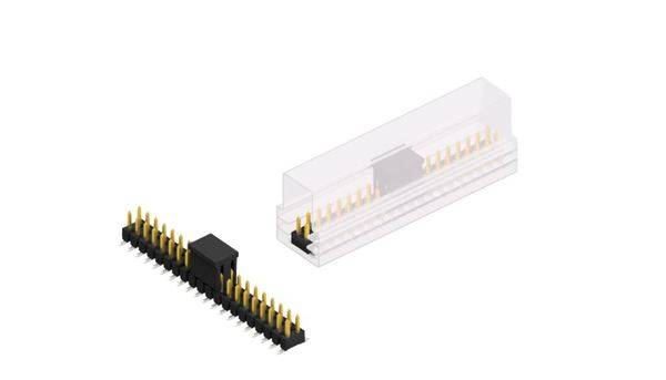 Fischer Elektronik Stiftleiste (Standard) Anzahl Reihen: 2 SL11SMD04040SBSM 10St.