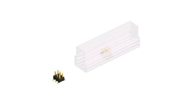 Fischer Elektronik Stiftleiste (Standard) Anzahl Reihen: 2 SL11SMD0406GSM 10St.