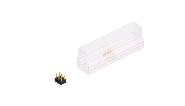 Fischer Elektronik Stiftleiste (Standard) Anzahl Reihen: 2 SL11SMD0406SSM 10St.