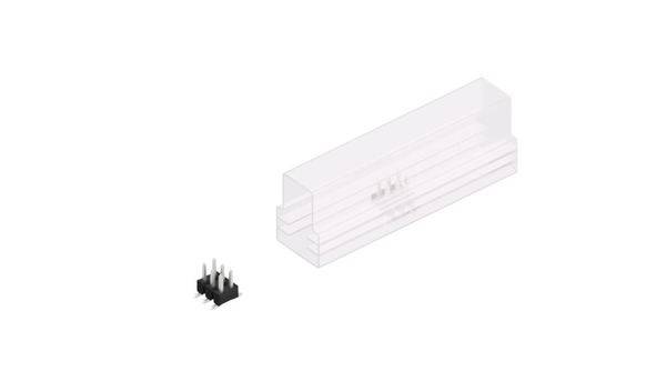 Fischer Elektronik Stiftleiste (Standard) Anzahl Reihen: 2 SL11SMD0406ZSM 10St.