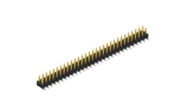 Fischer Elektronik Stiftleiste (Standard) Anzahl Reihen: 2 SL11SMD04060S 10St.