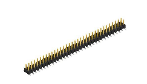 Fischer Elektronik Stiftleiste (Standard) Anzahl Reihen: 2 SL11SMD04068S 10St.