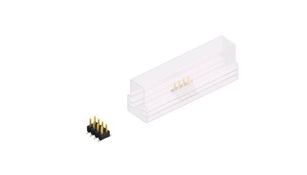 Fischer Elektronik Stiftleiste (Standard) Anzahl Reihen: 2 SL11SMD0408SSM 10St.