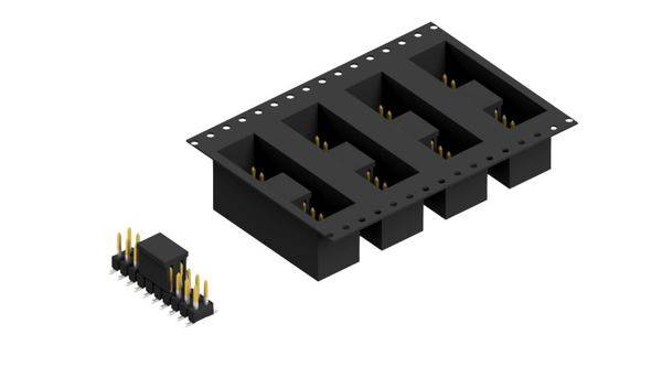 Fischer Elektronik Stiftleiste (Standard) Anzahl Reihen: 2 10049257 250St.