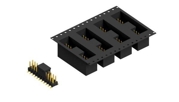 Fischer Elektronik Stiftleiste (Standard) Anzahl Reihen: 2 10049265 250St.