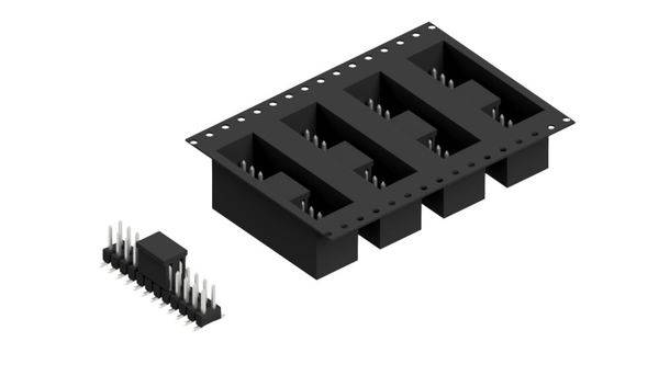 Fischer Elektronik Stiftleiste (Standard) Anzahl Reihen: 2 10049285 250St.