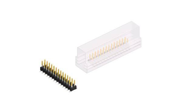 Fischer Elektronik Stiftleiste (Standard) Anzahl Reihen: 2 10049304 10St.