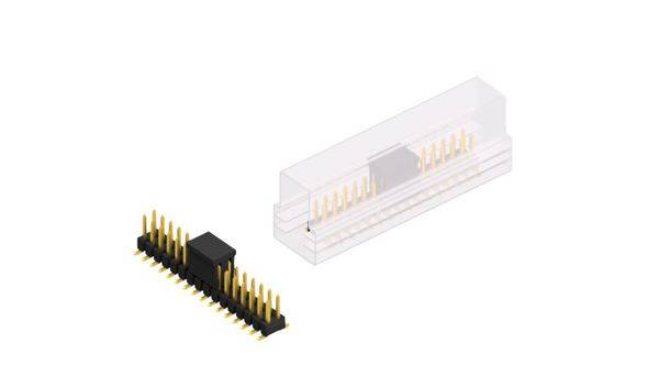 Fischer Elektronik Stiftleiste (Standard) Anzahl Reihen: 2 10049319 10St.