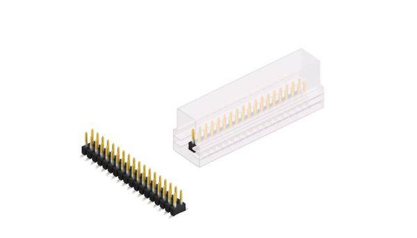 Fischer Elektronik Stiftleiste (Standard) Anzahl Reihen: 2 10049344 10St.