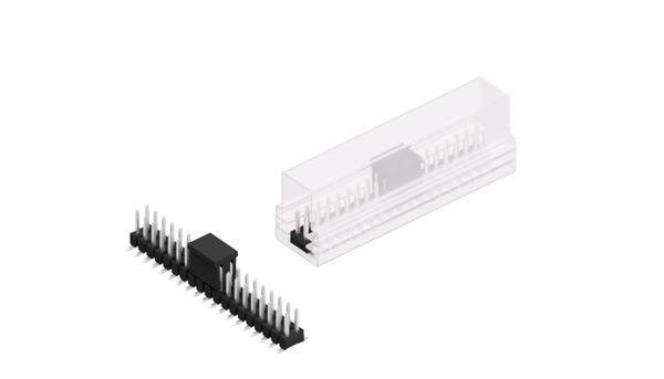 Fischer Elektronik Stiftleiste (Standard) Anzahl Reihen: 2 10049356 10St.