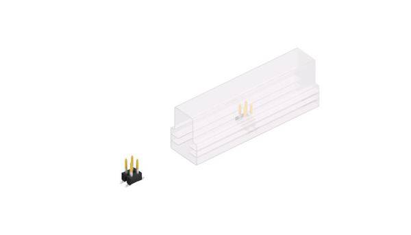 Fischer Elektronik Stiftleiste (Standard) Anzahl Reihen: 2 SL11SMD0524SSM 10St.