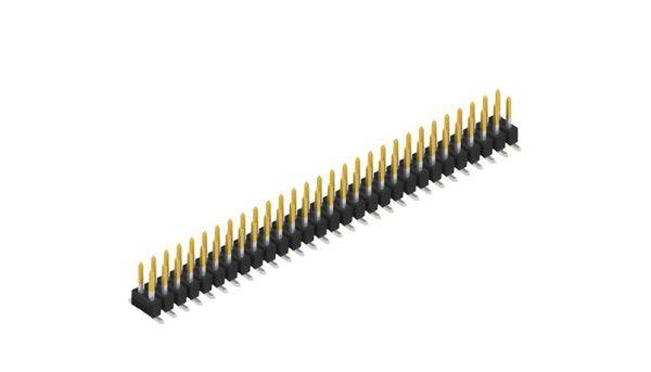 Fischer Elektronik Stiftleiste (Standard) Anzahl Reihen: 2 SL11SMD05258S 10St.