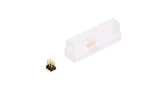 Fischer Elektronik Stiftleiste (Standard) Anzahl Reihen: 2 10049164 10St.