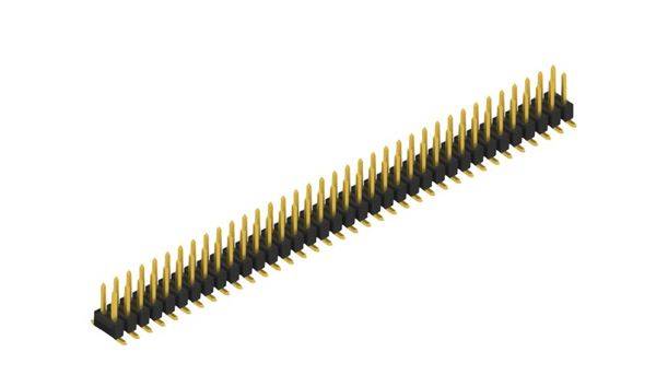 Fischer Elektronik Stiftleiste (Standard) Anzahl Reihen: 2 SL11SMD05272G 10St.