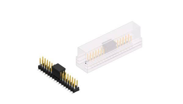 Fischer Elektronik Stiftleiste (Standard) Anzahl Reihen: 2 10049547 10St.