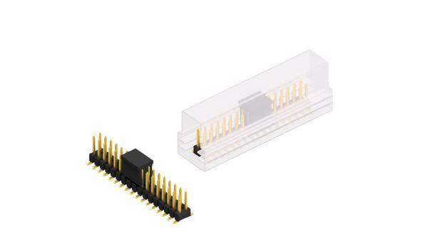 Fischer Elektronik Stiftleiste (Standard) Anzahl Reihen: 2 10049553 10St.