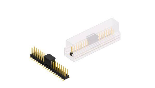 Fischer Elektronik Stiftleiste (Standard) Anzahl Reihen: 2 10049563 10St.