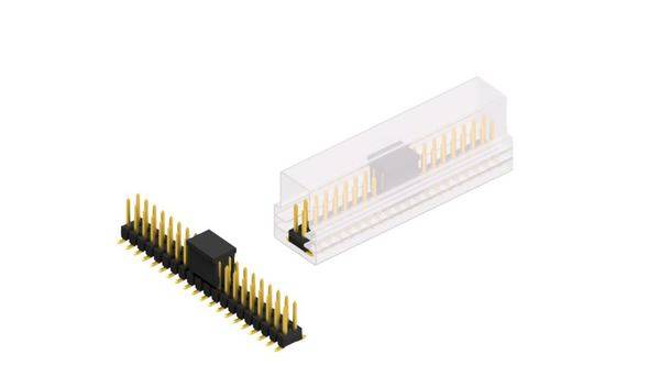 Fischer Elektronik Stiftleiste (Standard) Anzahl Reihen: 2 10049583 10St.