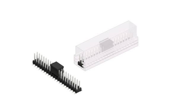 Fischer Elektronik Stiftleiste (Standard) Anzahl Reihen: 2 10049589 10St.
