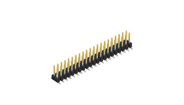 Fischer Elektronik Stiftleiste (Standard) Anzahl Reihen: 2 SL11SMD06242S 10St.