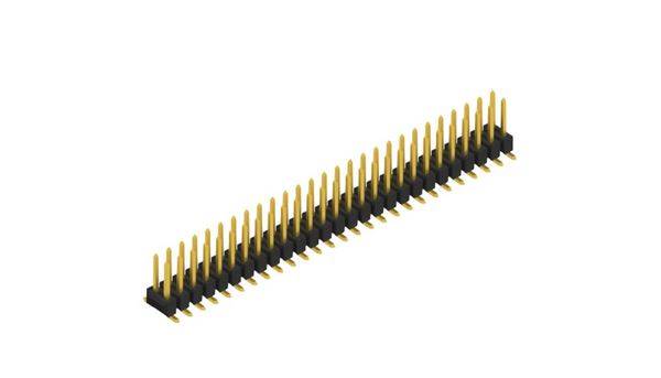 Fischer Elektronik Stiftleiste (Standard) Anzahl Reihen: 2 SL11SMD06254G 10St.