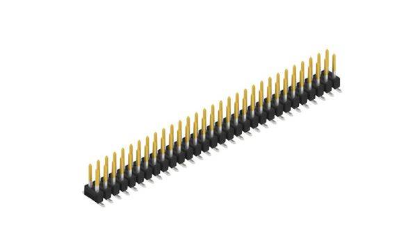 Fischer Elektronik Stiftleiste (Standard) Anzahl Reihen: 2 SL11SMD06260S 10St.