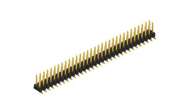 Fischer Elektronik Stiftleiste (Standard) Anzahl Reihen: 2 SL11SMD06264G 10St.