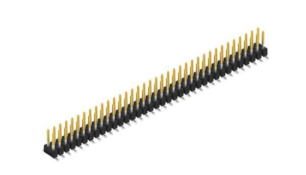 Fischer Elektronik Stiftleiste (Standard) Anzahl Reihen: 2 SL11SMD06272S 10St.