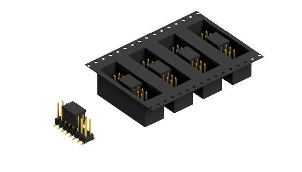 Fischer Elektronik Stiftleiste (Standard) Anzahl Reihen: 2 10049665 250St.