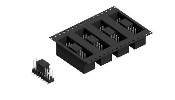 Fischer Elektronik Stiftleiste (Standard) Anzahl Reihen: 2 10049673 250St.