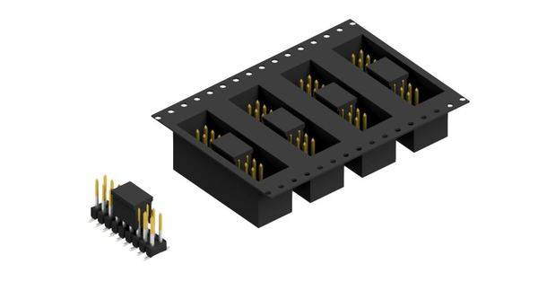 Fischer Elektronik Stiftleiste (Standard) Anzahl Reihen: 2 10049681 250St.