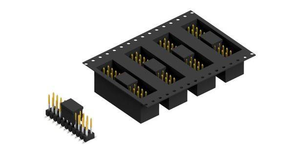 Fischer Elektronik Stiftleiste (Standard) Anzahl Reihen: 2 10049707 250St.