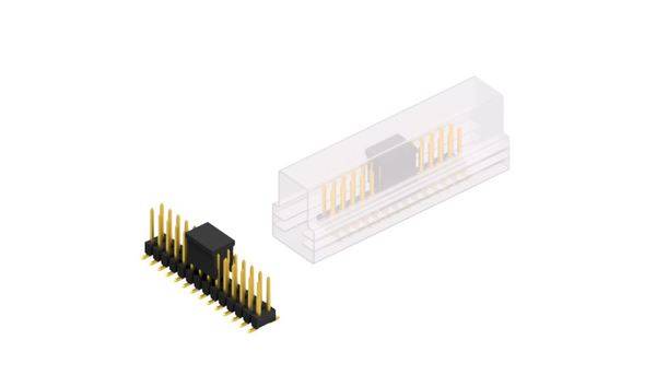 Fischer Elektronik Stiftleiste (Standard) Anzahl Reihen: 2 10049737 10St.