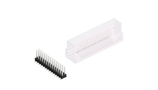 Fischer Elektronik Stiftleiste (Standard) Anzahl Reihen: 2 10049744 10St.