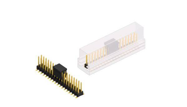 Fischer Elektronik Stiftleiste (Standard) Anzahl Reihen: 2 10049774 10St.