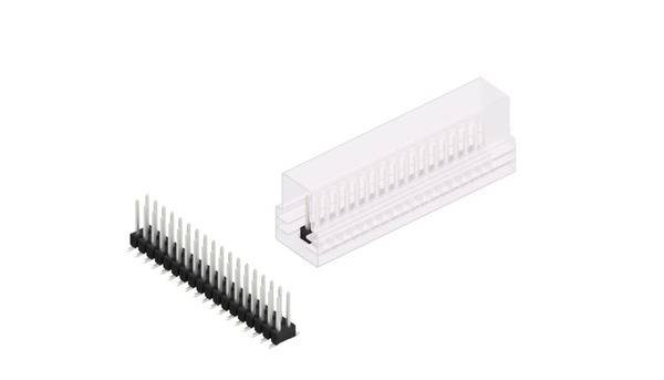 Fischer Elektronik Stiftleiste (Standard) Anzahl Reihen: 2 10049782 10St.