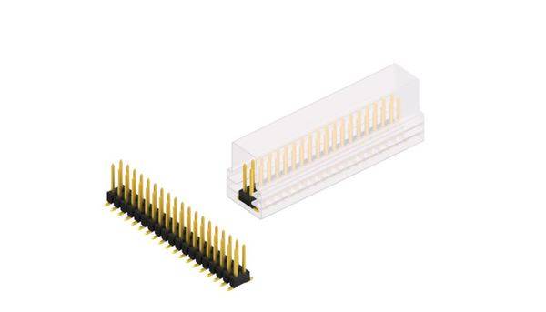 Fischer Elektronik Stiftleiste (Standard) Anzahl Reihen: 2 10049785 10St.
