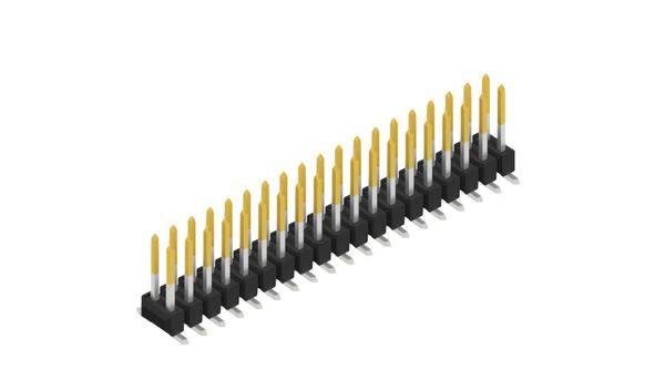 Fischer Elektronik Stiftleiste (Standard) Anzahl Reihen: 2 10049786 10St.